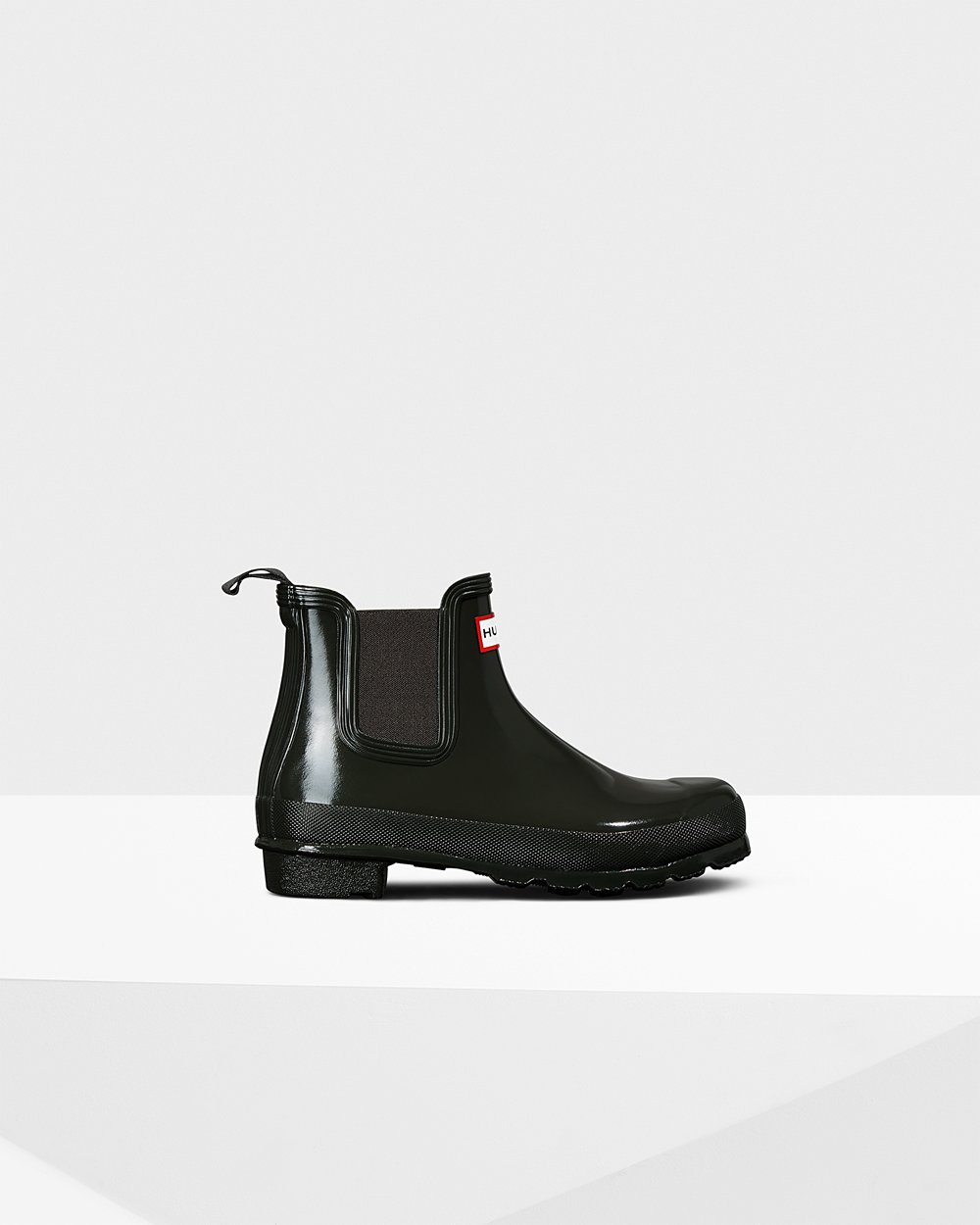 Botas Chelsea Hunter Feminina Verde Escuro Oliva - Original Gloss - 12WVALKQO
